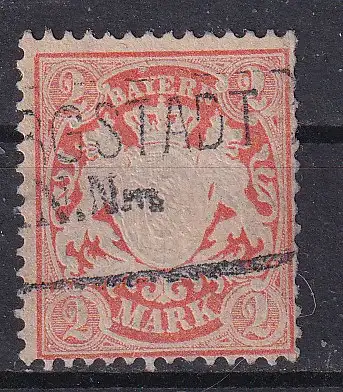 Altdeutschland Bayern  Nr 44 Gestempelt (Posten)