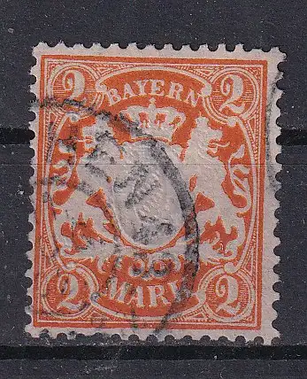 Altdeutschland Bayern  Nr 44 Gestempelt (Posten)