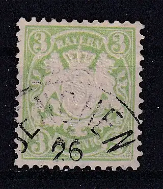 Altdeutschland Bayern  Nr 47 Gestempelt (Posten)