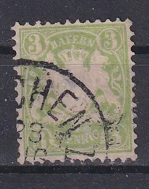 Altdeutschland Bayern  Nr 47 Gestempelt (Posten)