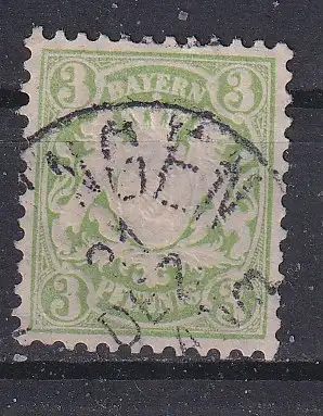 Altdeutschland Bayern  Nr 47 Gestempelt (Posten)