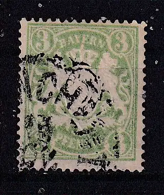 Altdeutschland Bayern  Nr 47 Gestempelt (Posten)