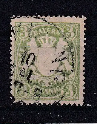 Altdeutschland Bayern  Nr 47 Gestempelt (Posten)