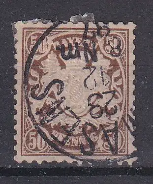 Altdeutschland Bayern  Nr 63 Gestempelt (Posten)