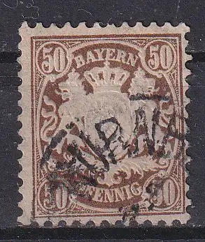 Altdeutschland Bayern  Nr 63 Gestempelt (Posten)