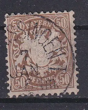 Altdeutschland Bayern  Nr 63 Gestempelt (Posten)