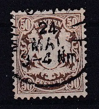 Altdeutschland Bayern  Nr 63 Gestempelt (Posten)