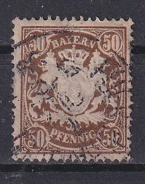 Altdeutschland Bayern  Nr 63 Gestempelt (Posten)