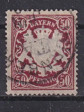 Altdeutschland Bayern  Nr 63 Gestempelt (Posten)