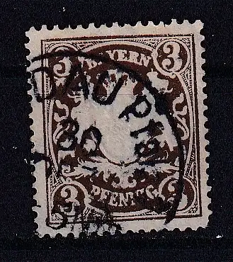 Altdeutschland Bayern  Nr 60 Gestempelt (Posten)