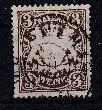 Altdeutschland Bayern  Nr 60 Gestempelt (Posten)