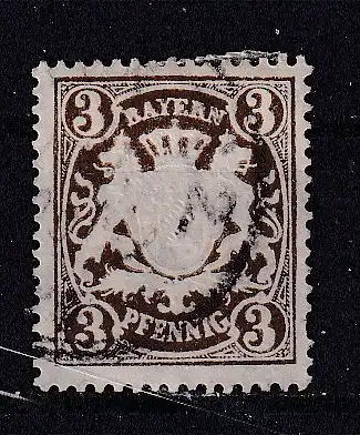 Altdeutschland Bayern  Nr 60 Gestempelt (Posten)