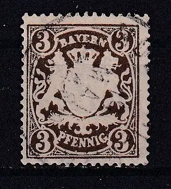 Altdeutschland Bayern  Nr 60 Gestempelt (Posten)