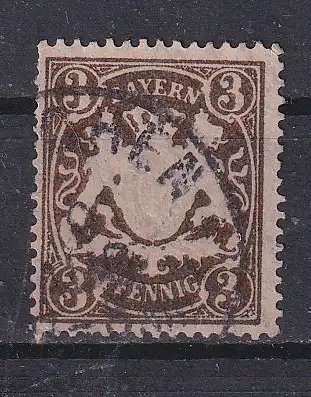 Altdeutschland Bayern  Nr 60 Gestempelt (Posten)