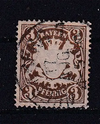 Altdeutschland Bayern  Nr 60 Gestempelt (Posten)