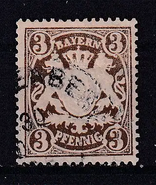 Altdeutschland Bayern  Nr 60 Gestempelt (Posten)