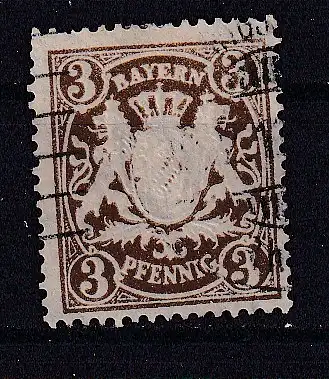 Altdeutschland Bayern  Nr 60 Gestempelt (Posten)