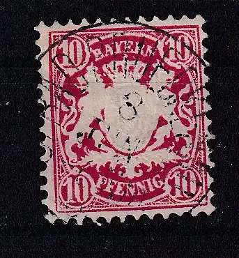 Altdeutschland Bayern  Nr 48 Gestempelt (Posten)