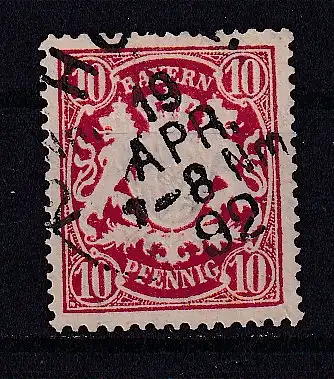 Altdeutschland Bayern  Nr 56 Gestempelt (Posten)