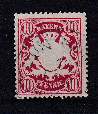 Altdeutschland Bayern  Nr 56 Gestempelt (Posten)