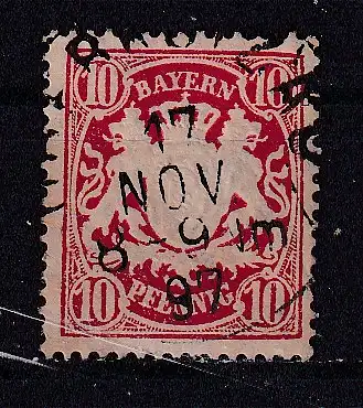 Altdeutschland Bayern  Nr 56 Gestempelt (Posten)