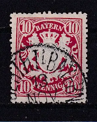 Altdeutschland Bayern  Nr 56 Gestempelt (Posten)