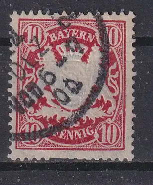 Altdeutschland Bayern  Nr 56 Gestempelt (Posten)