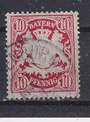 Altdeutschland Bayern  Nr 56 Gestempelt (Posten)