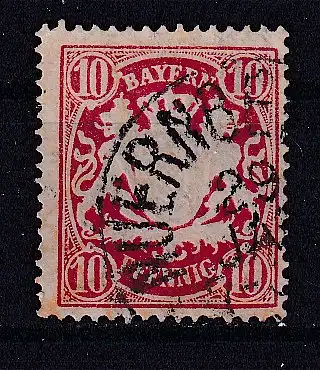 Altdeutschland Bayern  Nr 56 Gestempelt (Posten)