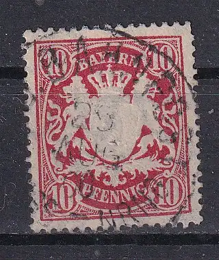 Altdeutschland Bayern  Nr 56 Gestempelt (Posten)