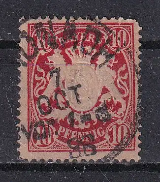 Altdeutschland Bayern  Nr 56 Gestempelt (Posten)