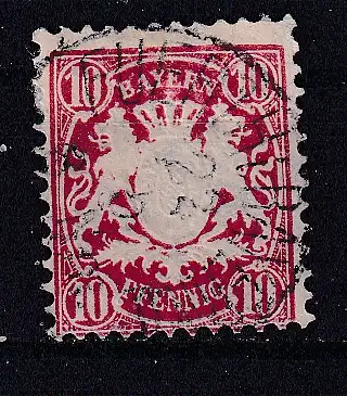 Altdeutschland Bayern  Nr 56 Gestempelt (Posten)