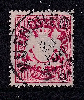 Altdeutschland Bayern  Nr 56 Gestempelt (Posten)