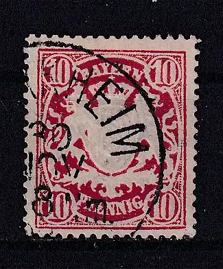 Altdeutschland Bayern  Nr 56 Gestempelt (Posten)