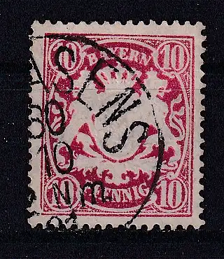 Altdeutschland Bayern  Nr 56 Gestempelt (Posten)