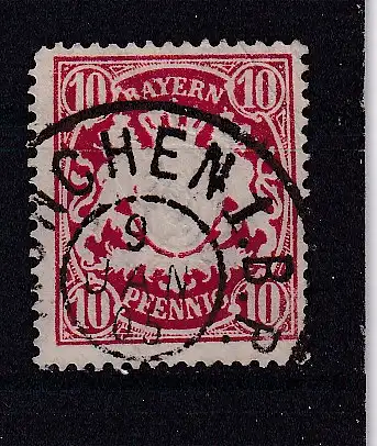 Altdeutschland Bayern  Nr 56 Gestempelt (Posten)