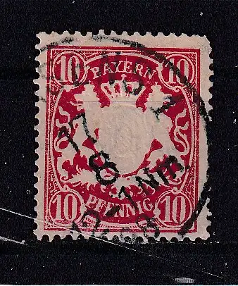 Altdeutschland Bayern  Nr 56 Gestempelt (Posten)