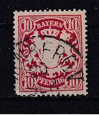 Altdeutschland Bayern  Nr 56 Gestempelt (Posten)