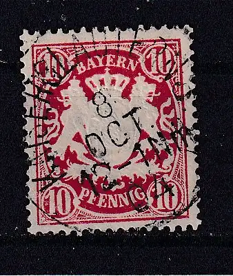 Altdeutschland Bayern  Nr 56 Gestempelt (Posten)