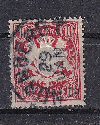 Altdeutschland Bayern  Nr 56 Gestempelt (Posten)