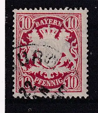 Altdeutschland Bayern  Nr 56 Gestempelt (Posten)