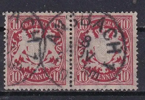 Altdeutschland Bayern  Nr 56 Gestempelt (Posten)