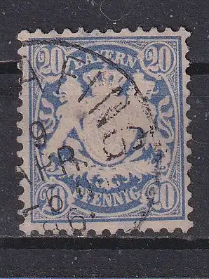 Altdeutschland Bayern  Nr 50 Gestempelt (Posten)