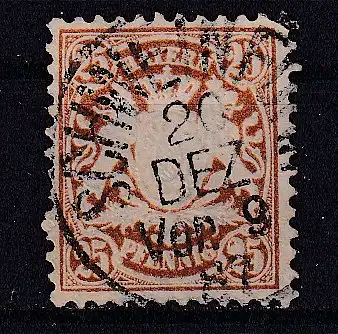 Altdeutschland Bayern  Nr 62 Gestempelt (Posten)