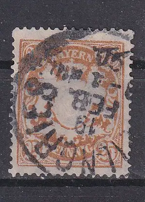 Altdeutschland Bayern  Nr 62 Gestempelt (Posten)