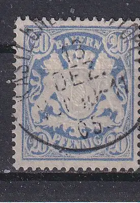 Altdeutschland Bayern  Nr 62 Gestempelt (Posten)