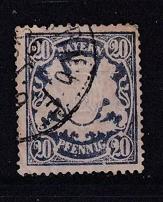 Altdeutschland Bayern  Nr 62 Gestempelt (Posten)