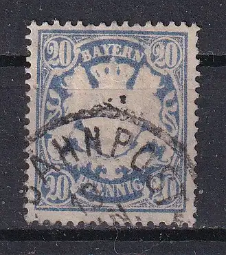 Altdeutschland Bayern  Nr 62 Gestempelt (Posten)