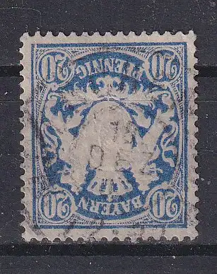 Altdeutschland Bayern  Nr 62 Gestempelt (Posten)