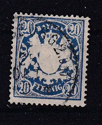 Altdeutschland Bayern  Nr 62 Gestempelt (Posten)